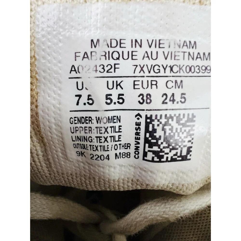 Converse description excellent